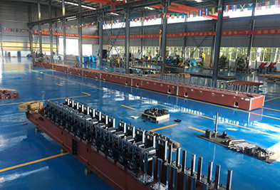 WUXI LONGBO ROLL FORMING MACHINERY CO.,LTD. linha de produção do fabricante