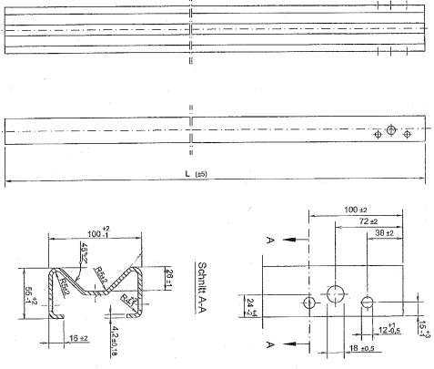 rolo de aço do perfil do Sigma de 21KW 45# que forma a máquina com as 16 etapas que formam a estação